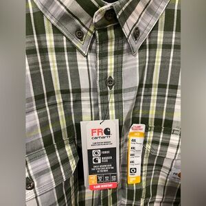 New! Carhartt flame resistant button up  (size 4XL)